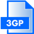 3GP File Extension Icon 48x48 png